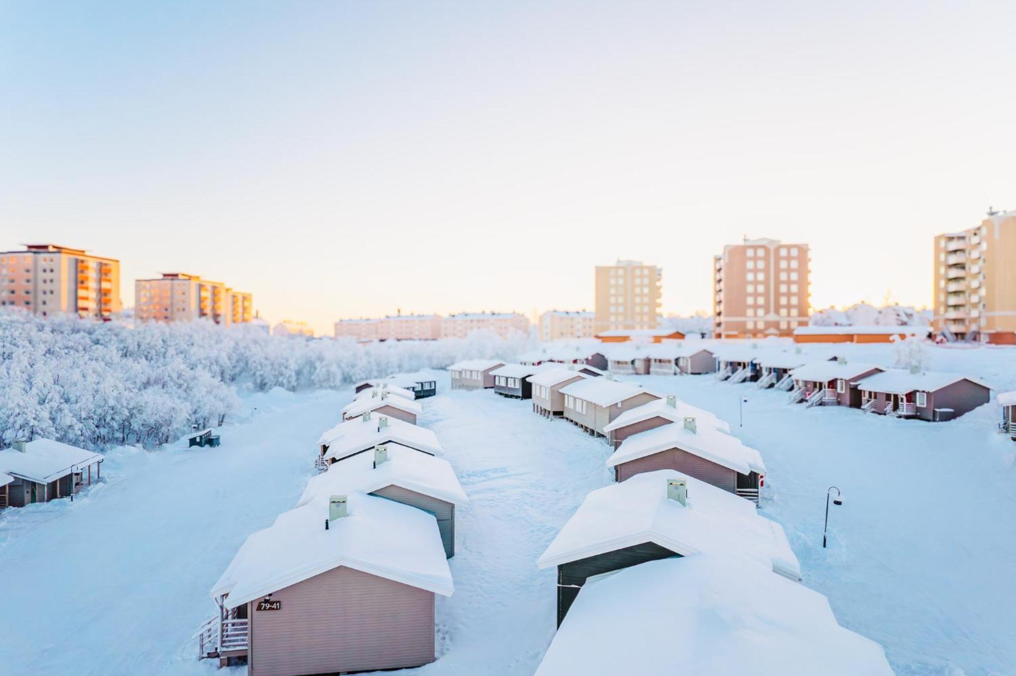 Camp Ripan Hotel Kiruna Eksteriør billede